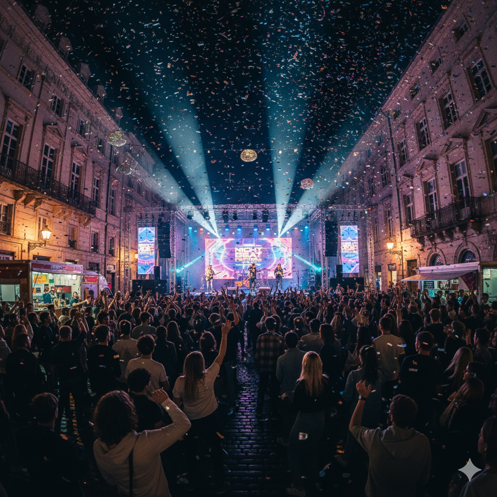 Street Parties and Night Concerts - Kalibo Ati-Atihan