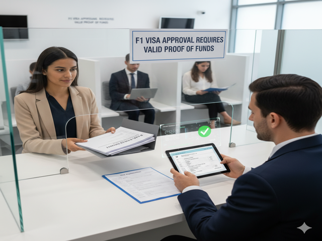 USA F1 Visa 2025 financial proof requirements for students