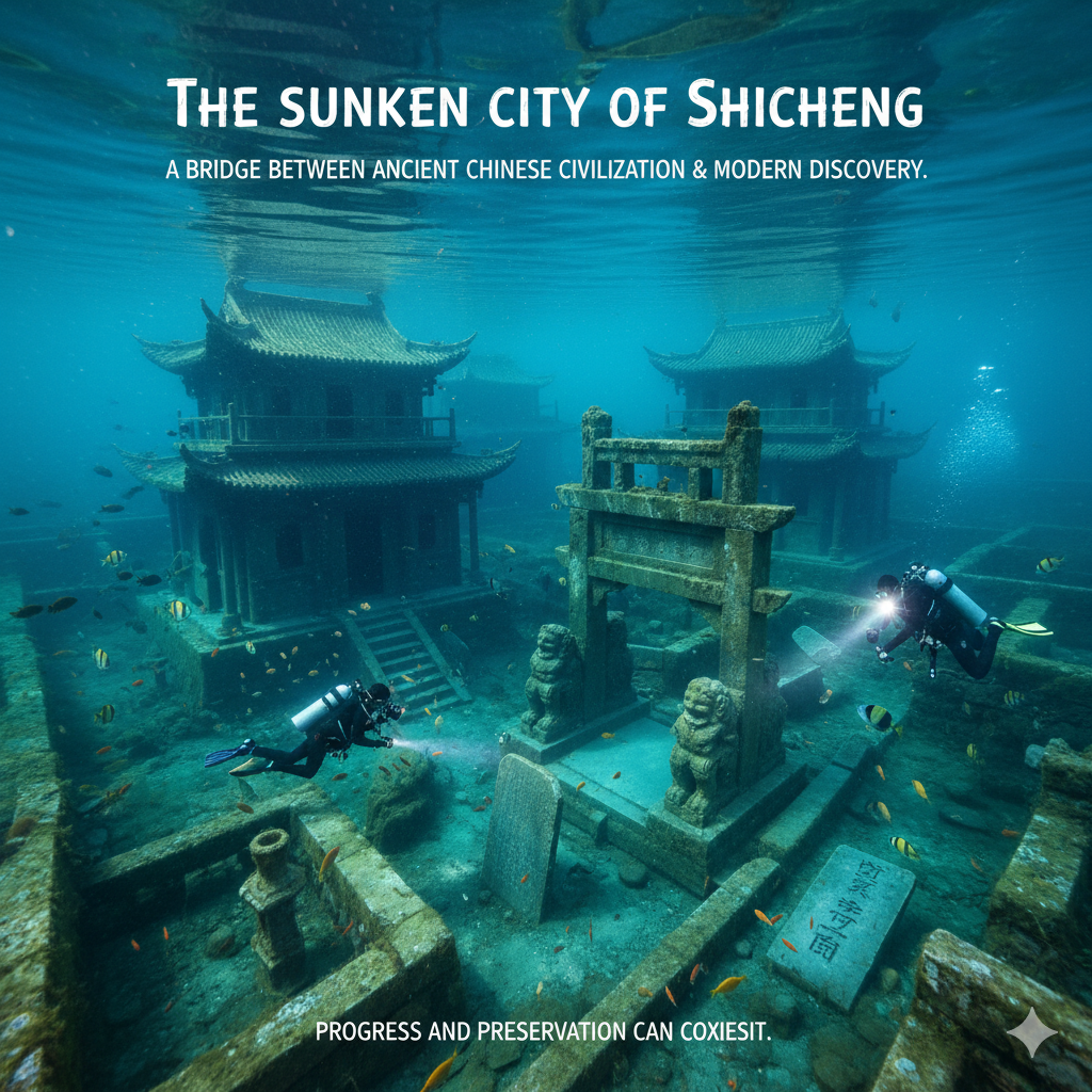 Sunken City of Shicheng - lost city