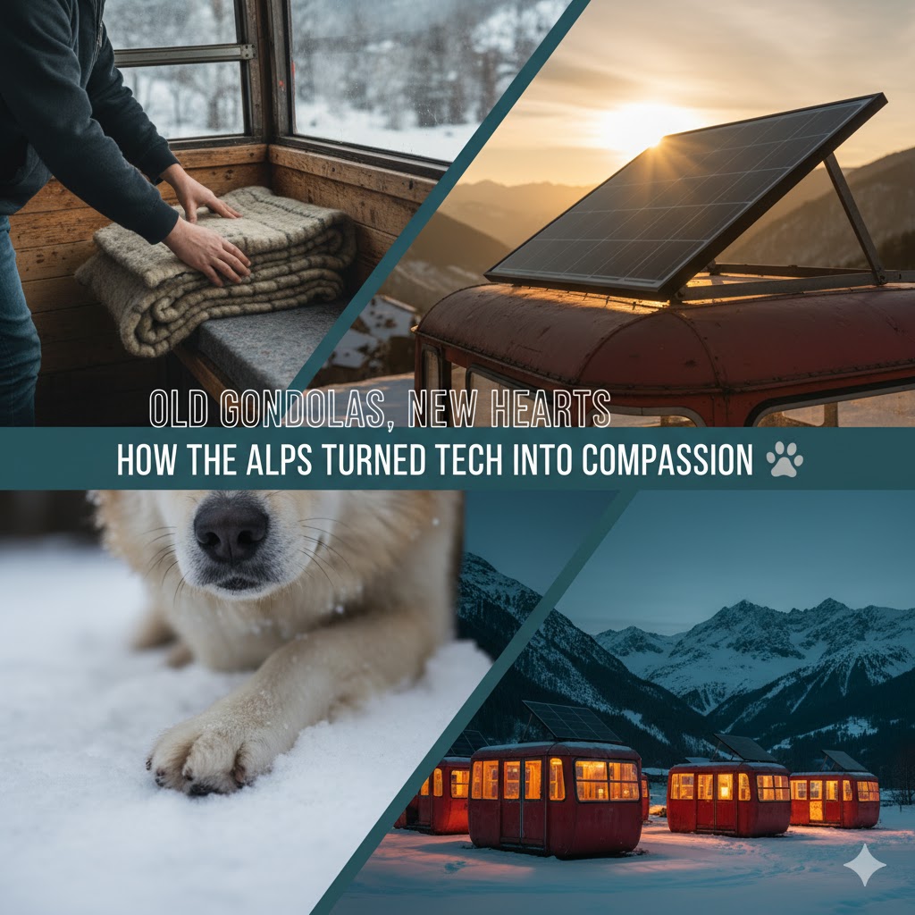 Swiss Alps Dog Shelters