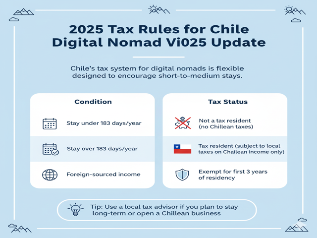 Tax Rules for Chile Digital Nomad Visa 2025