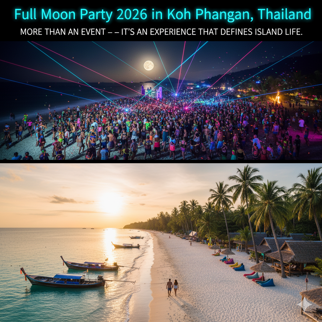Thailand Full Moon Party 2026 in Koh Phangan