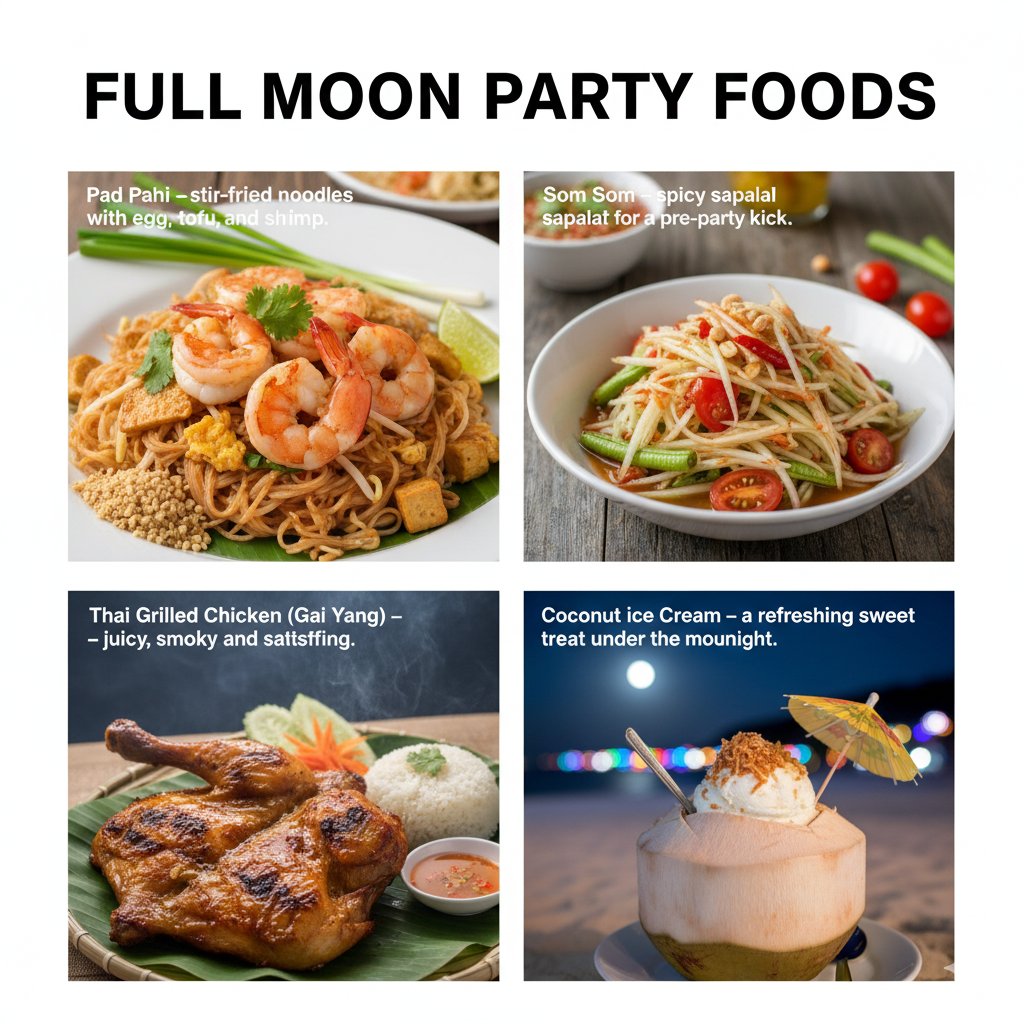 Thailand beach parties - Party Dishes