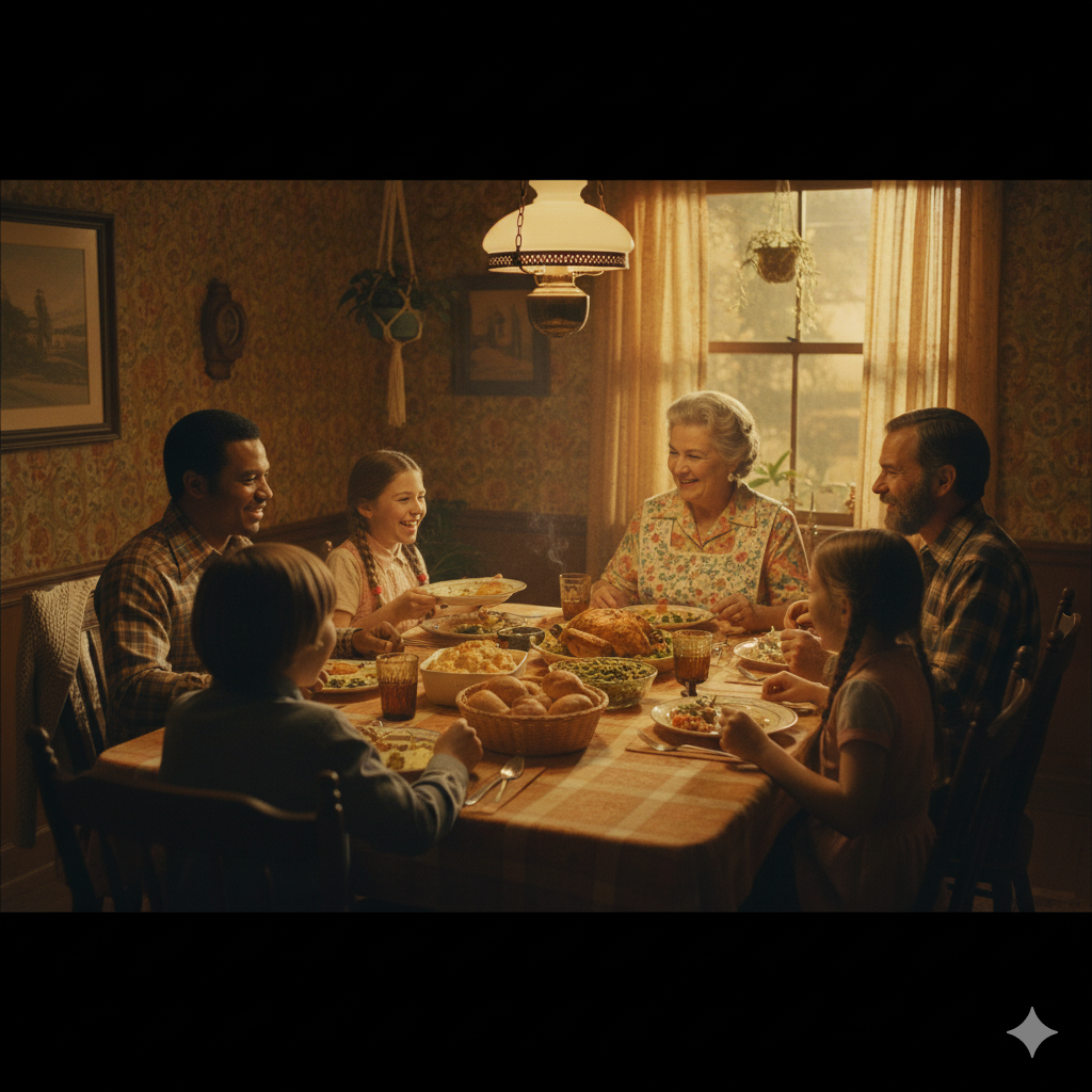 The 1970s When America Still eat Together