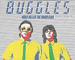 The Buggles performing Video Killed the Radio Star on vintage monitor 