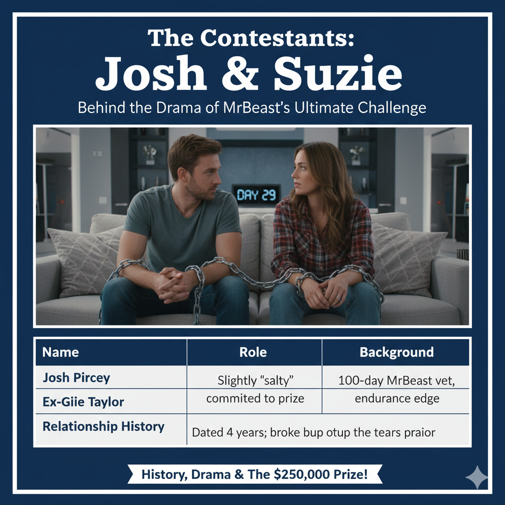 The Contestants Josh & Suzie