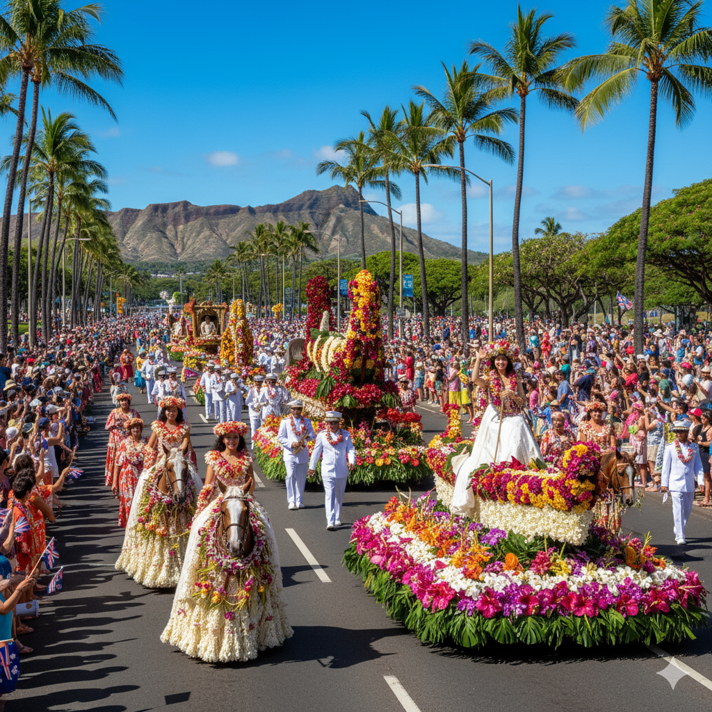 The Floral Parade (Oahu’s Crown Jewel)