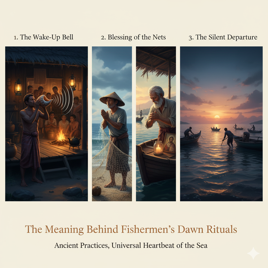 The Meaning Behind Fishermen Dawn Rituals