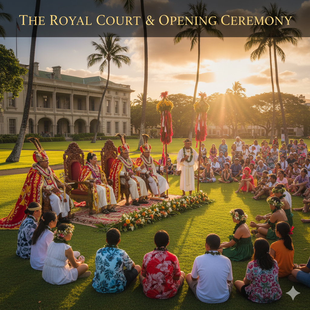 The Royal Court & Opening Ceremony