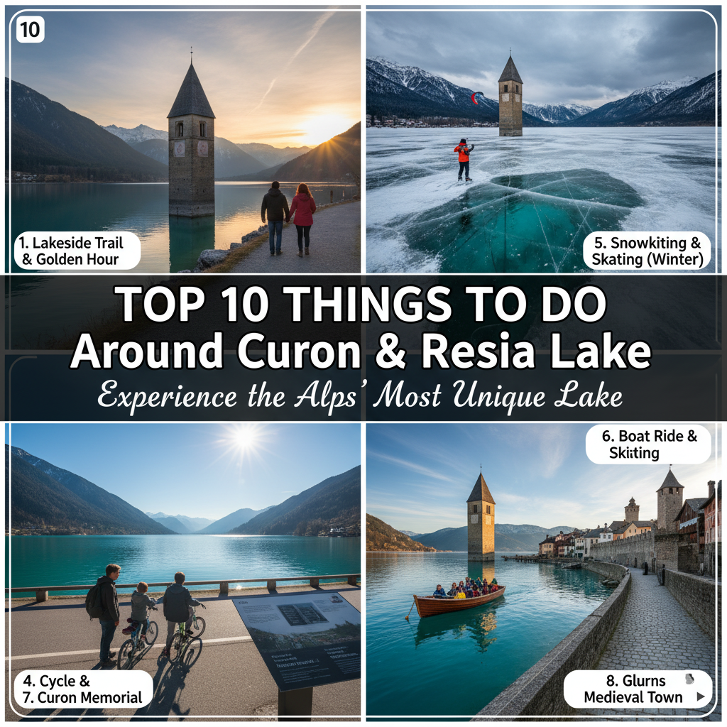 Top 10 Things to Do Around Curon & Resia Lake