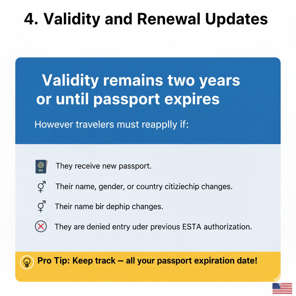 Top 5 US ESTA Changes 2025