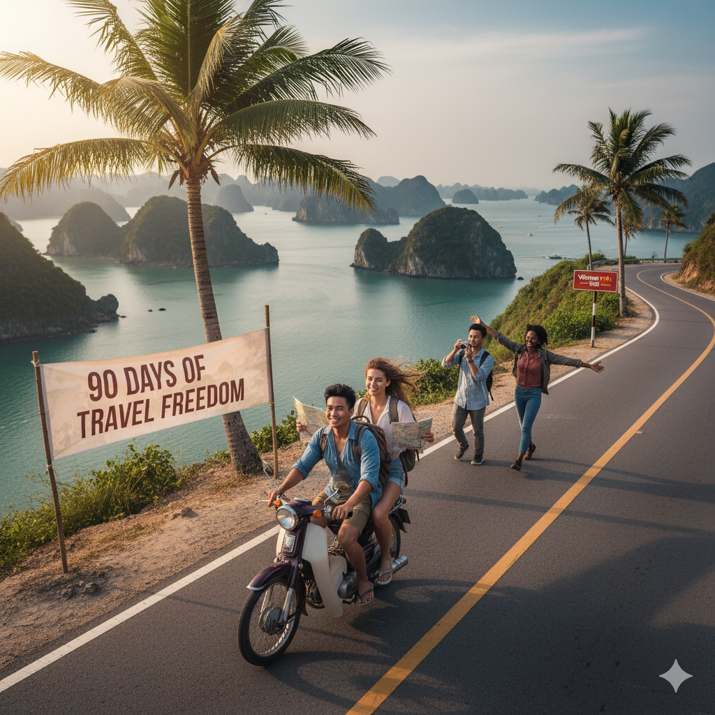 vietnam e-visa 2025 90-day stay traveler hanoi