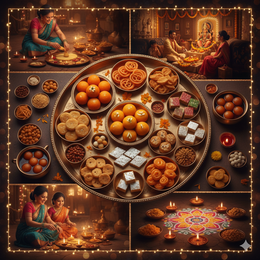 Traditional Foods and Sweets of Diwali 2026