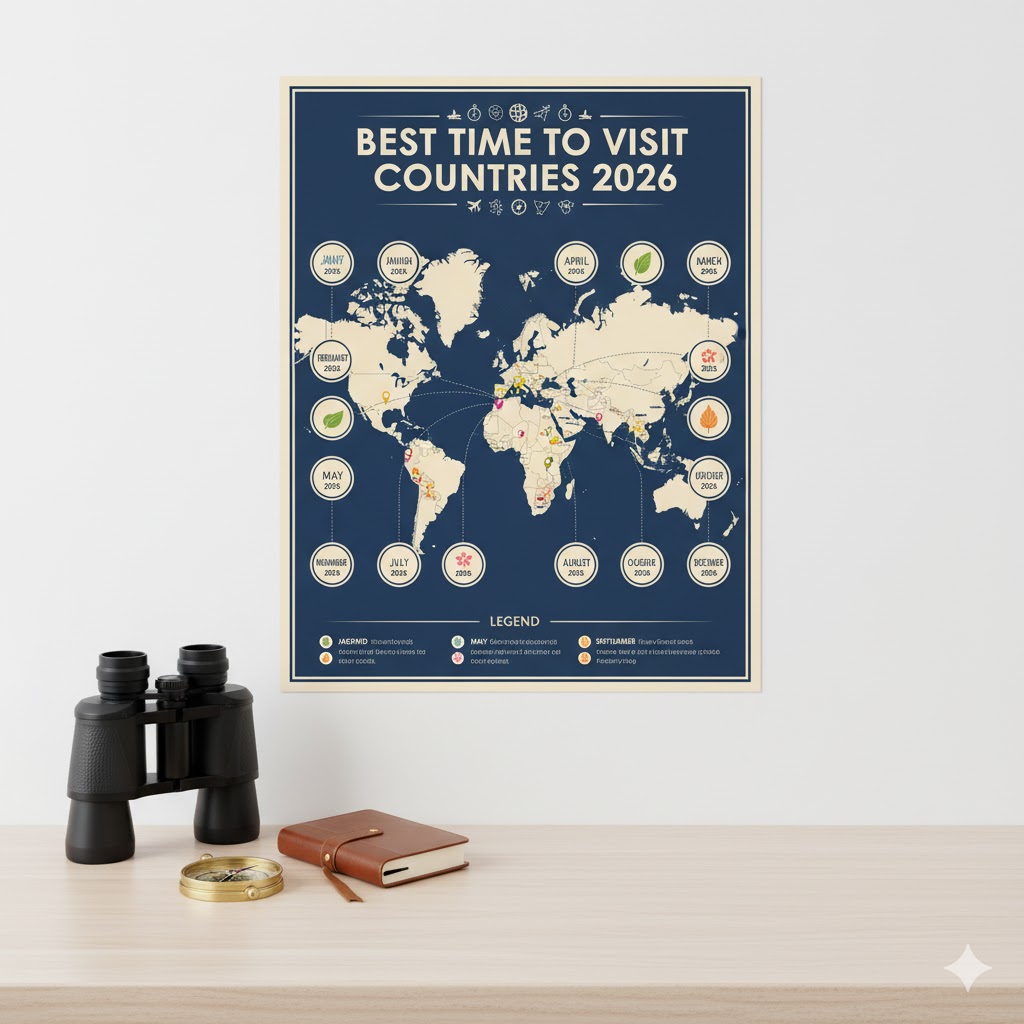 travel each month