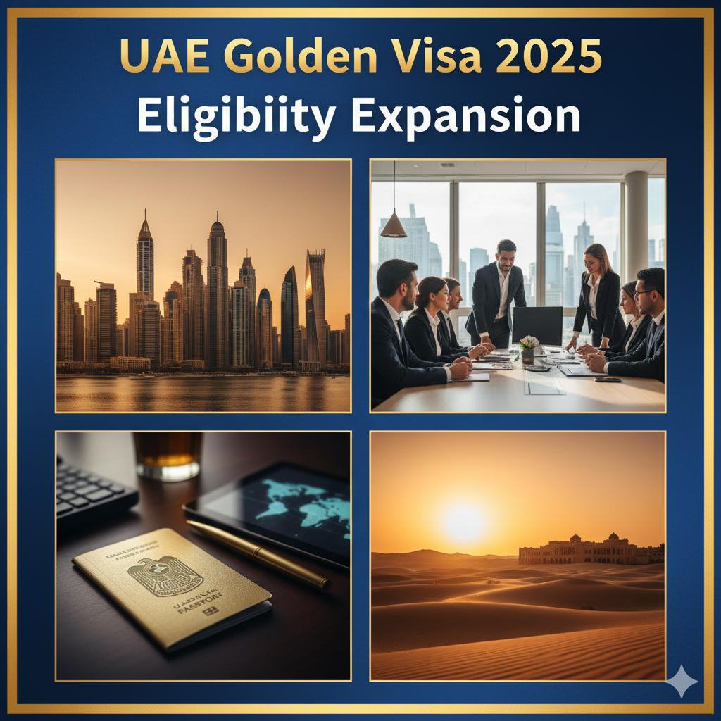 UAE Golden Visa 2025 Eligibility Expansion