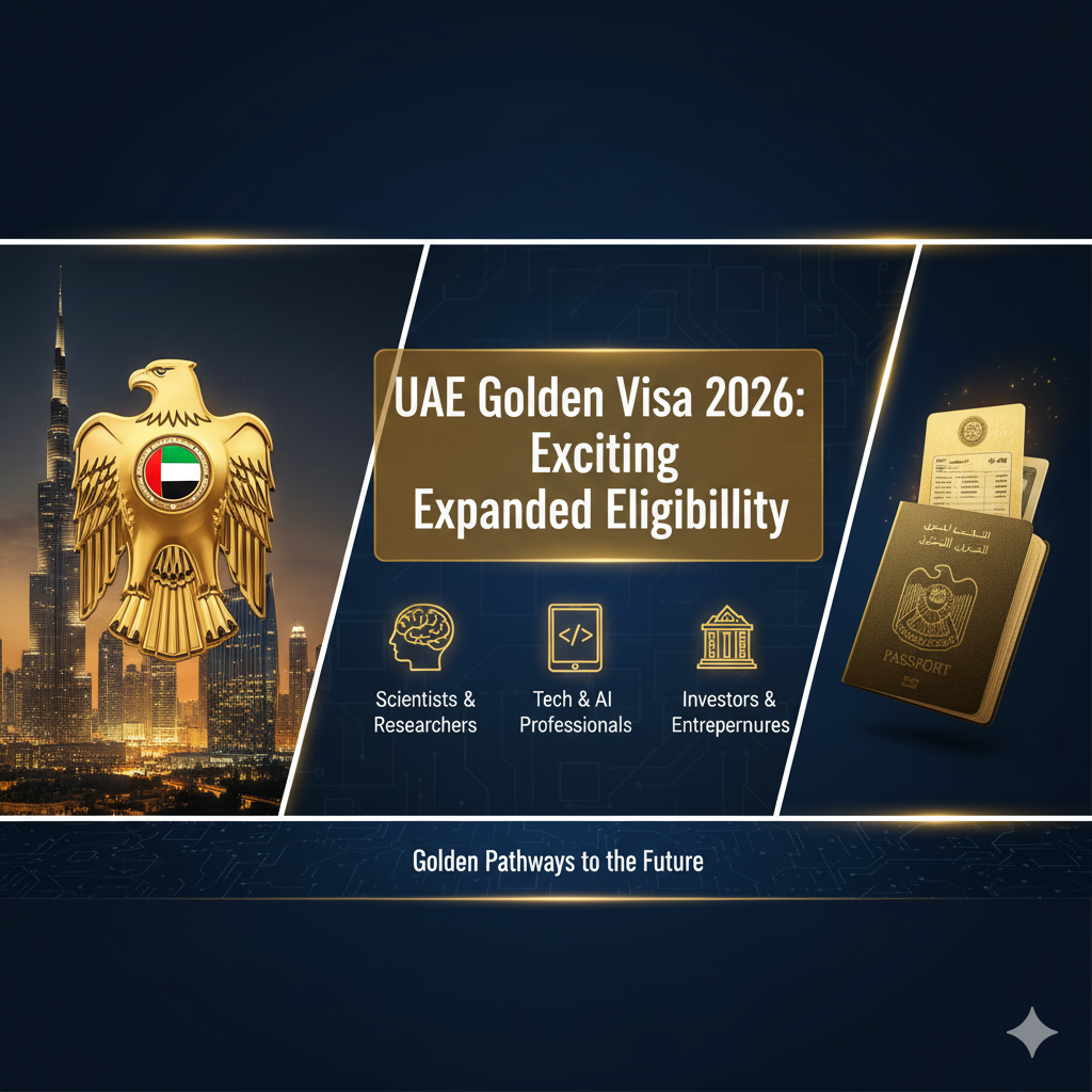 UAE Golden Visa 2026 Expanded Eligibility