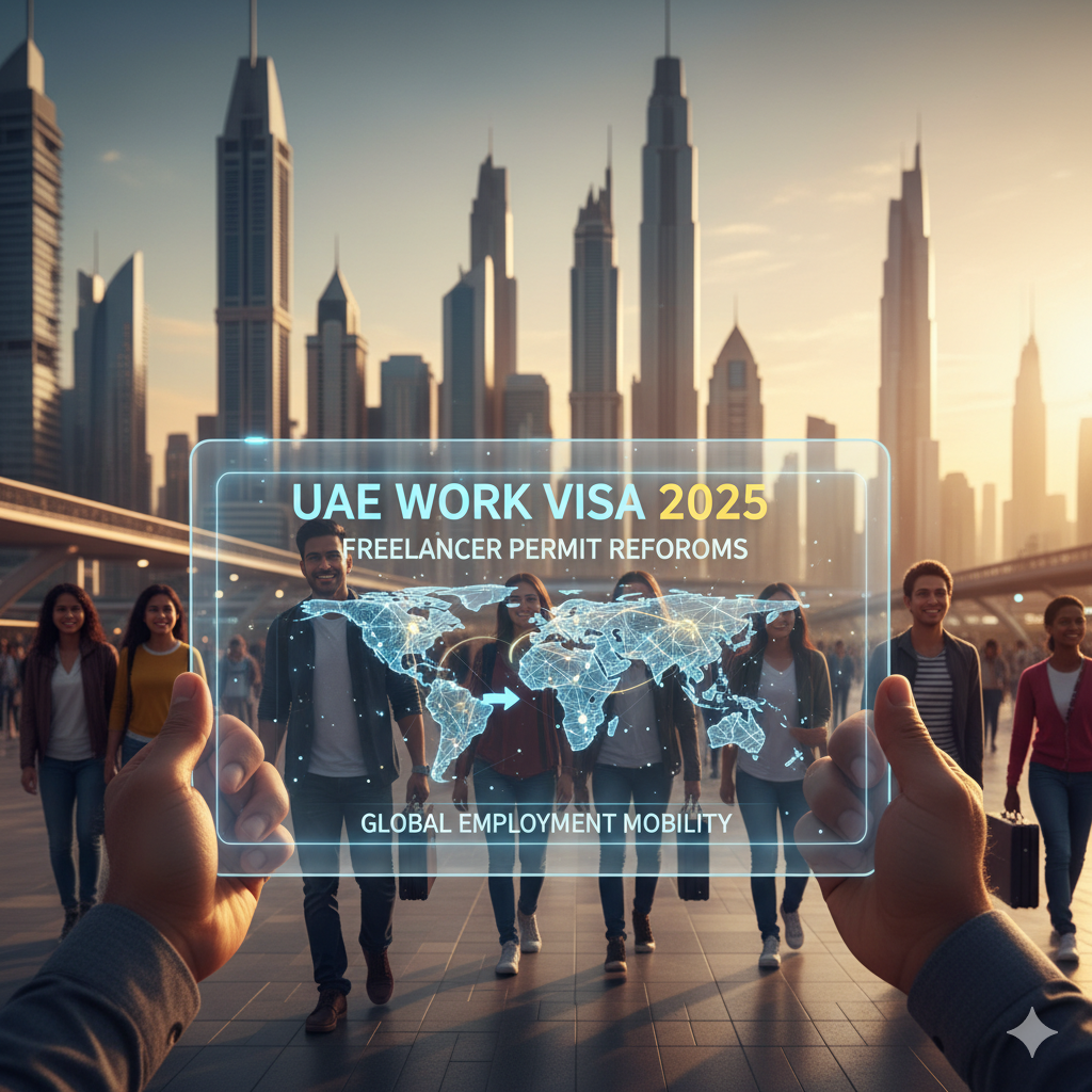 UAE Work Visa 2025 and freelancer permit