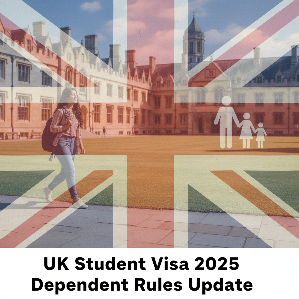 UK Student Visa 2025 dependent policy changes visual