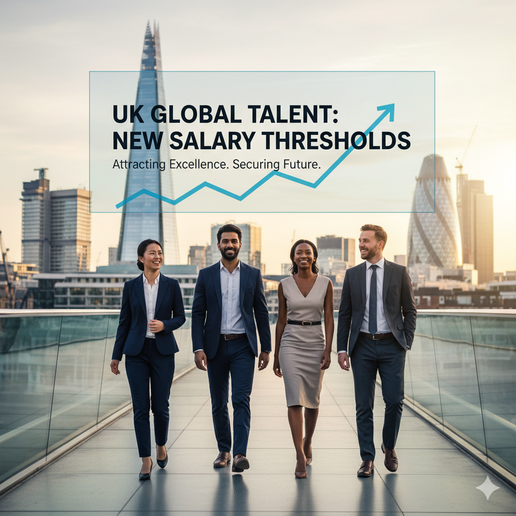 UK visa 2025 salary increase document and passport