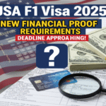 USA F1 Visa 2025