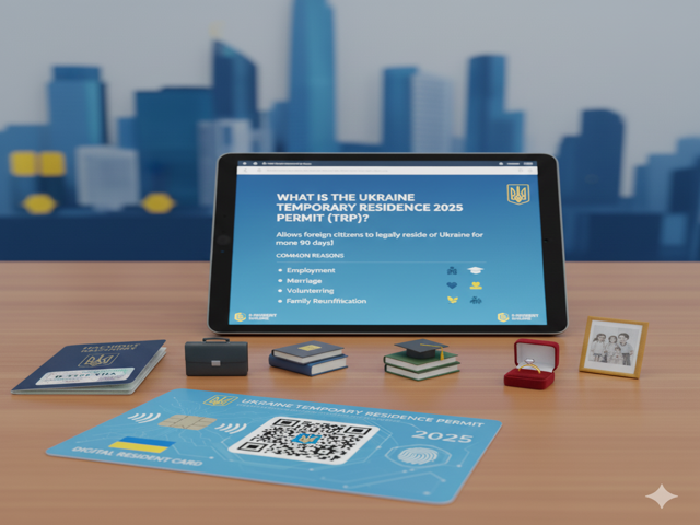 Ukraine Temporary Residence 2025 Permit (TRP)