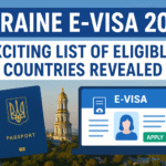 Ukraine e-visa 2025 eligible countries digital passport