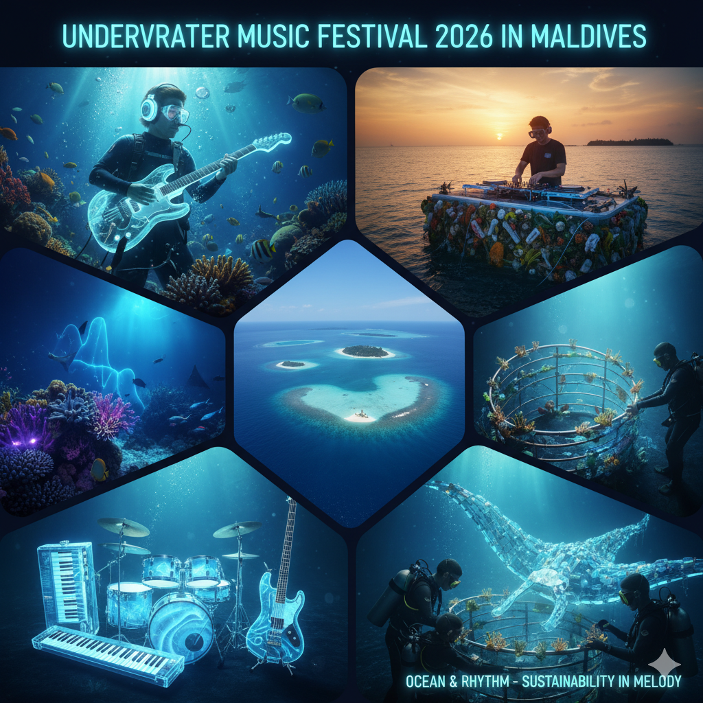 Dive into the Magical Underwater Music Festival 2026 in Maldives