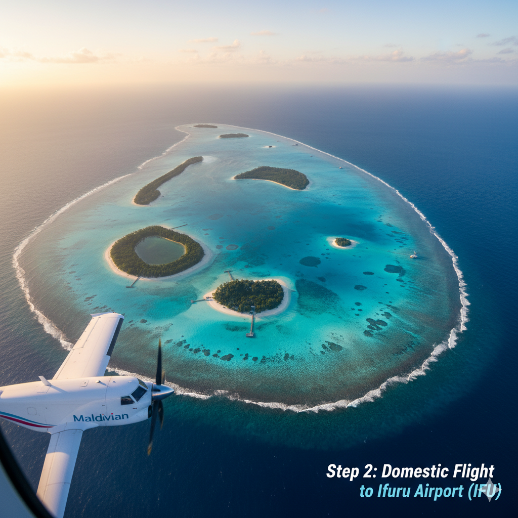 Vaadhoo Island, located in the Raa Atoll, hidden gem in Maldives