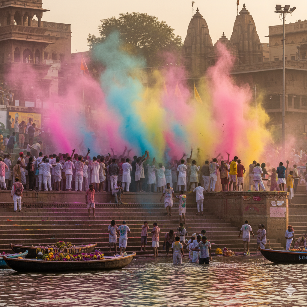 Varanasi – Holi by the Ganges - India Travel Guide 2026
