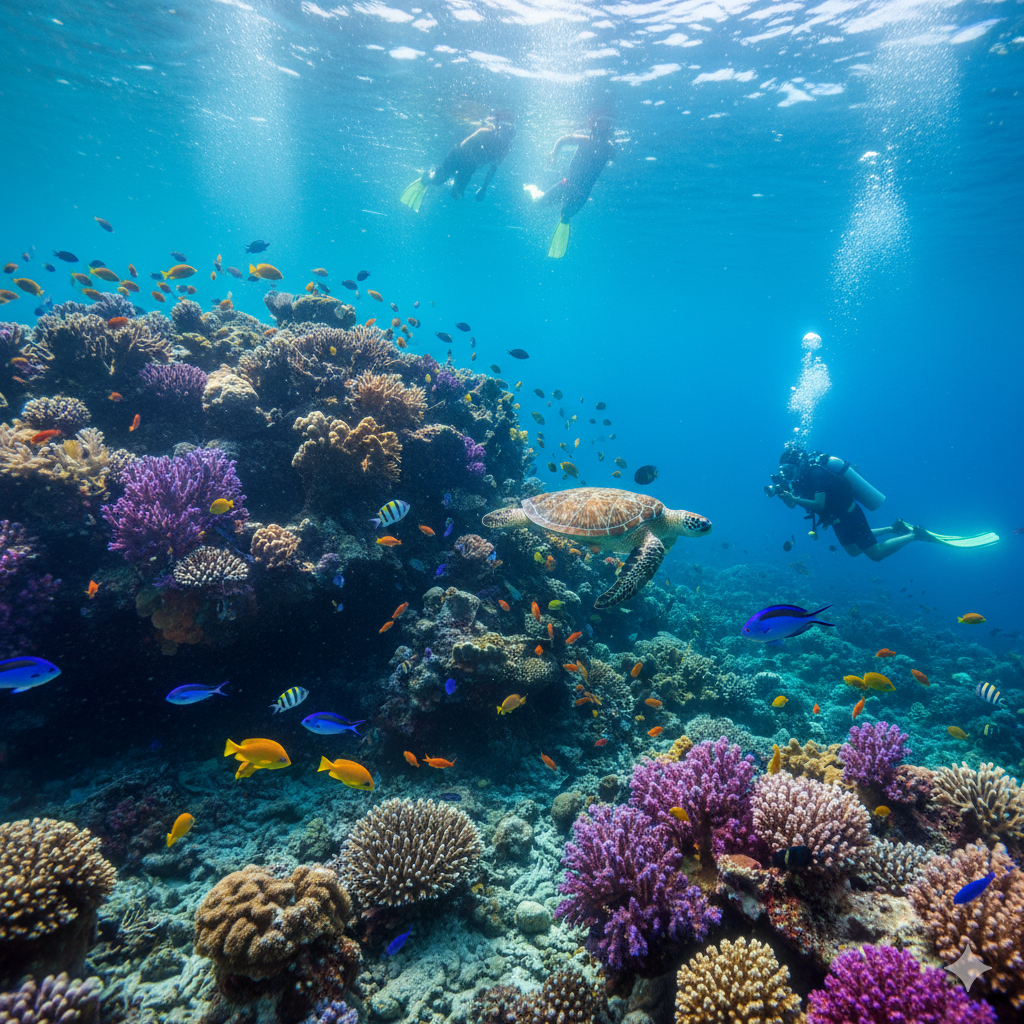 Vibrant Marine Life