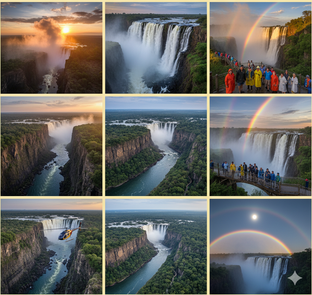 Victoria Falls - Zambia and Zimbabwe