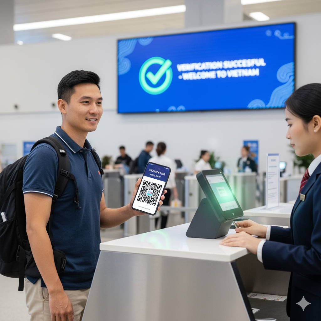 vietnam e-visa 2025 immigration qr verification