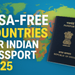 Visa-free countries for Indian passport 2025