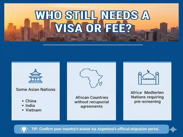 Visa or Fee in Argentina Tourist Visa 2025
