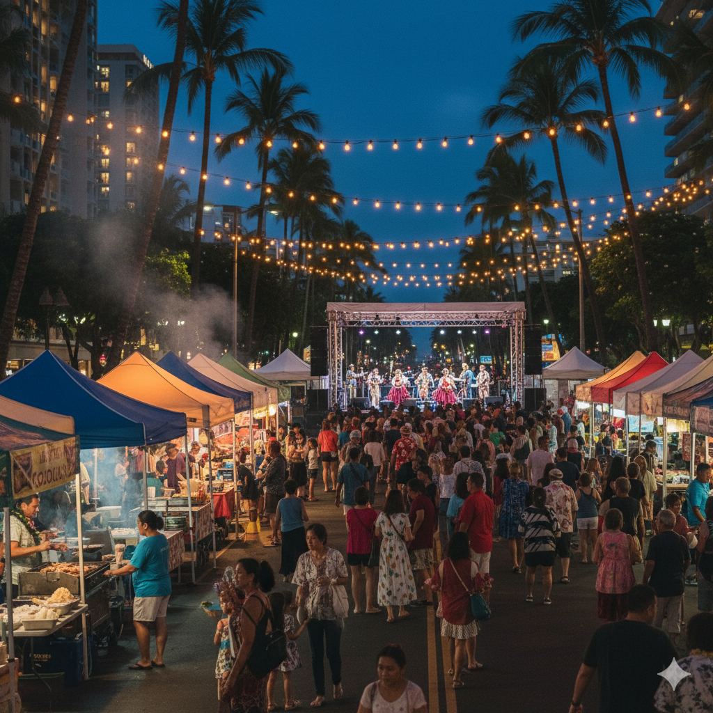 Waikīkī Ho‘olaule‘a (Block Party)