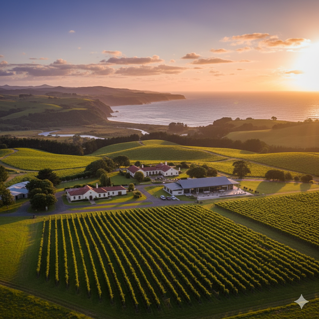 Waiohika Estate in Gisborne, New Zealand