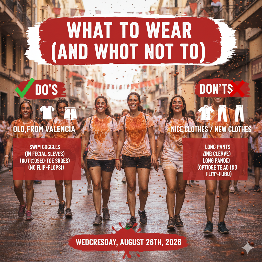 What to Wear to La Tomatina