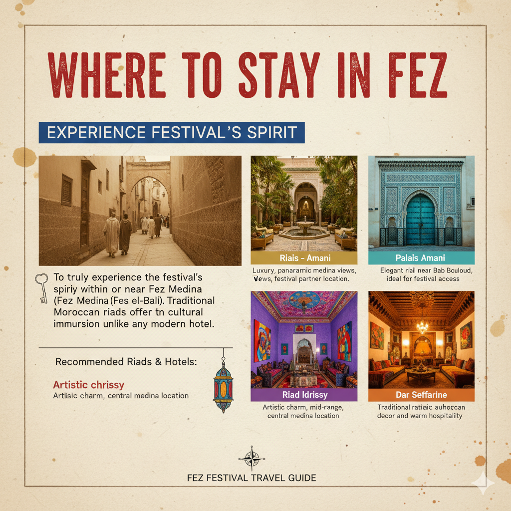 Where to Stay in Fez