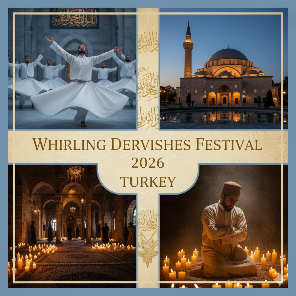 Whirling Dervishes Festival 2026 in Turkey