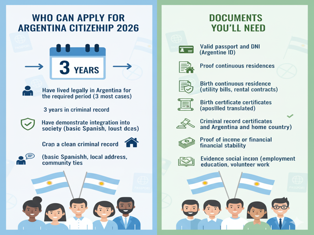 Who Can Apply for Argentina Citizenship 2026