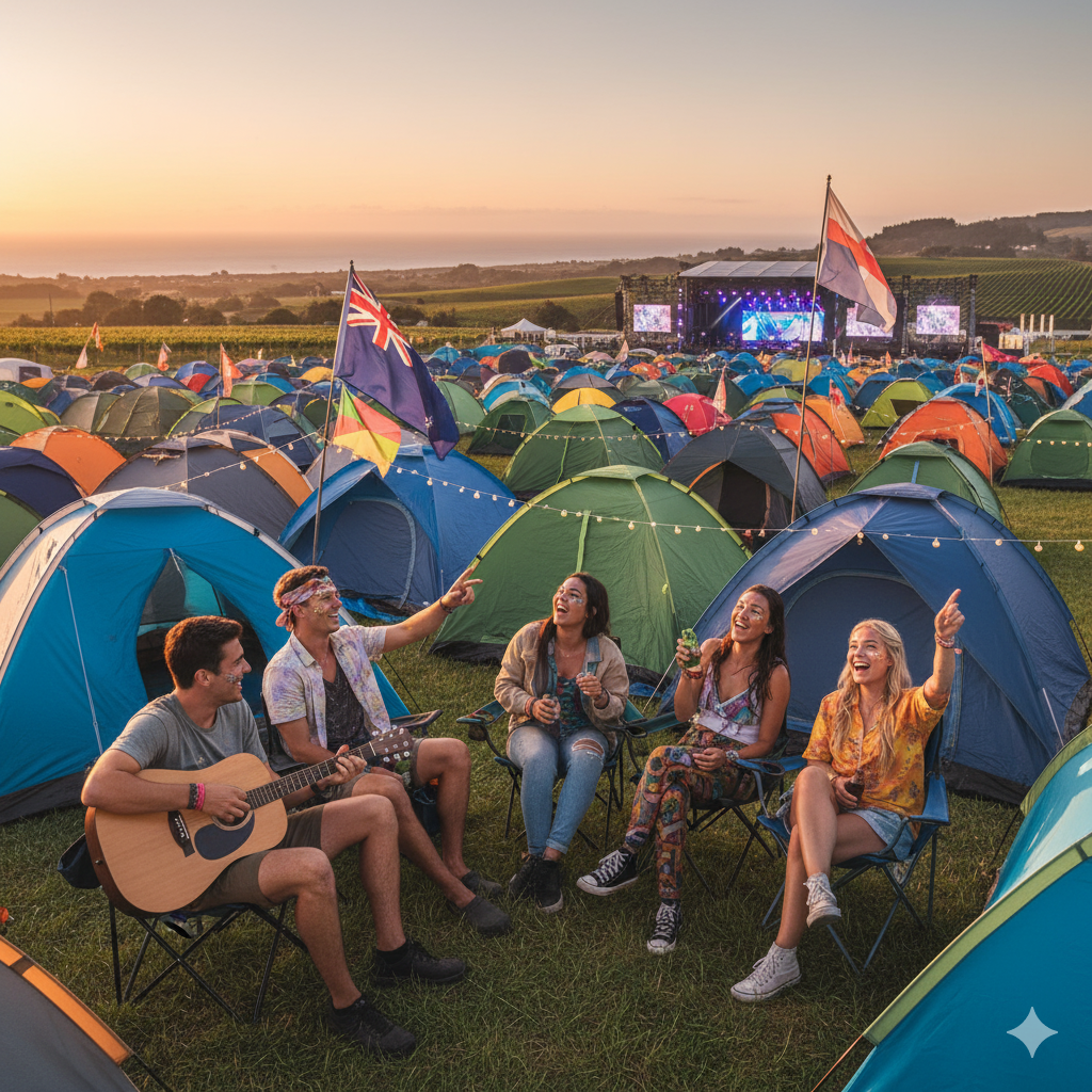 adventurous spirit of camping at R&V