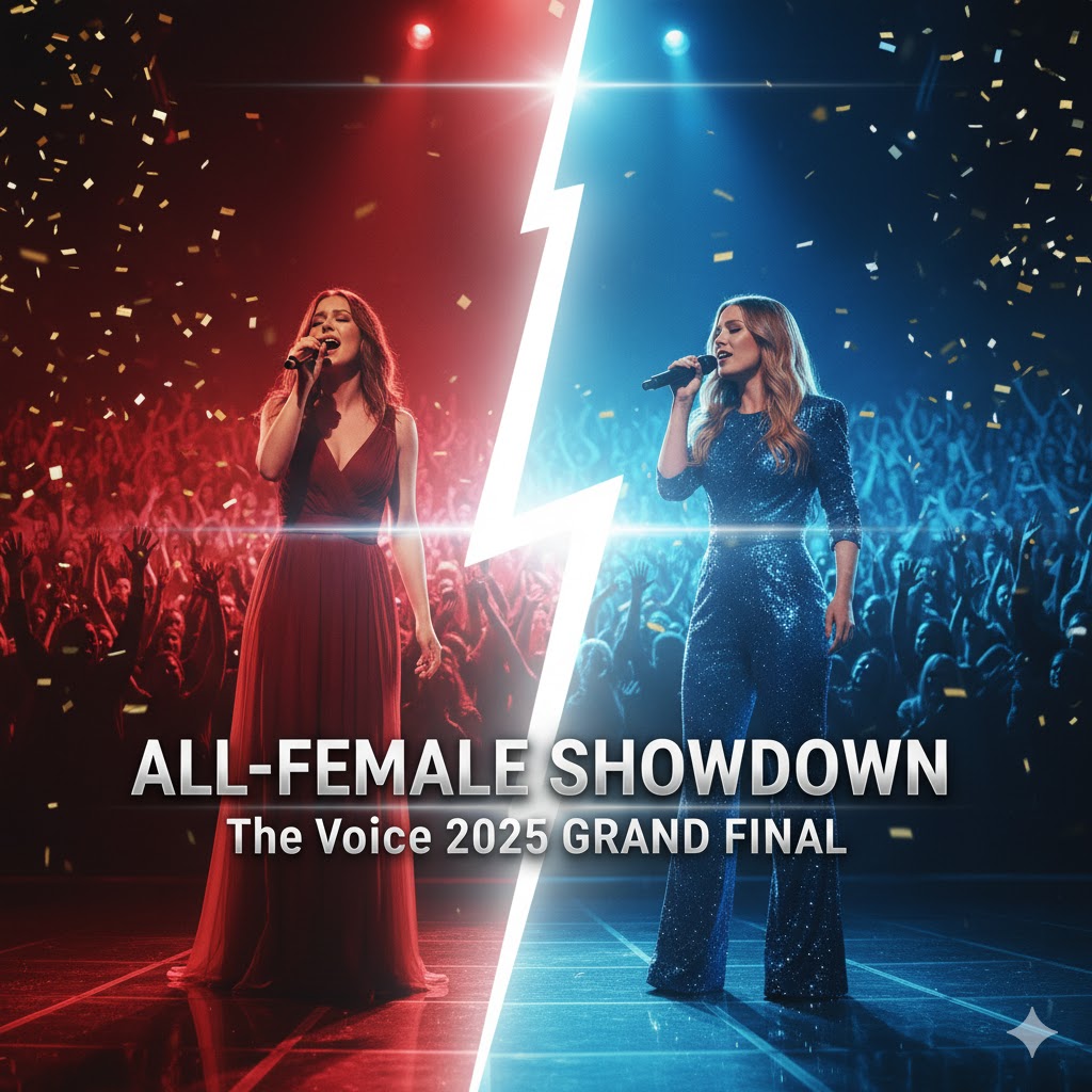 all femae showdown Voice Australia 2025