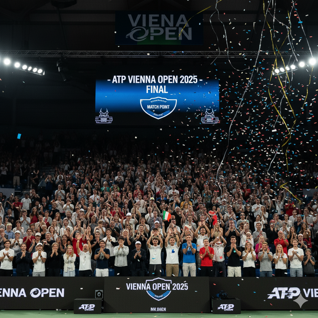 Vienna Open 2025 audience applause