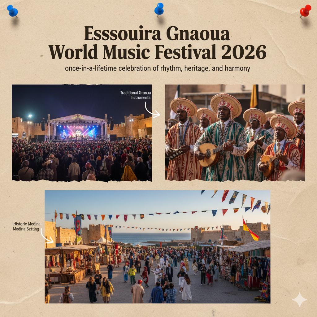 celebrating the Essaouira Gnaoua World Music Festival 2026