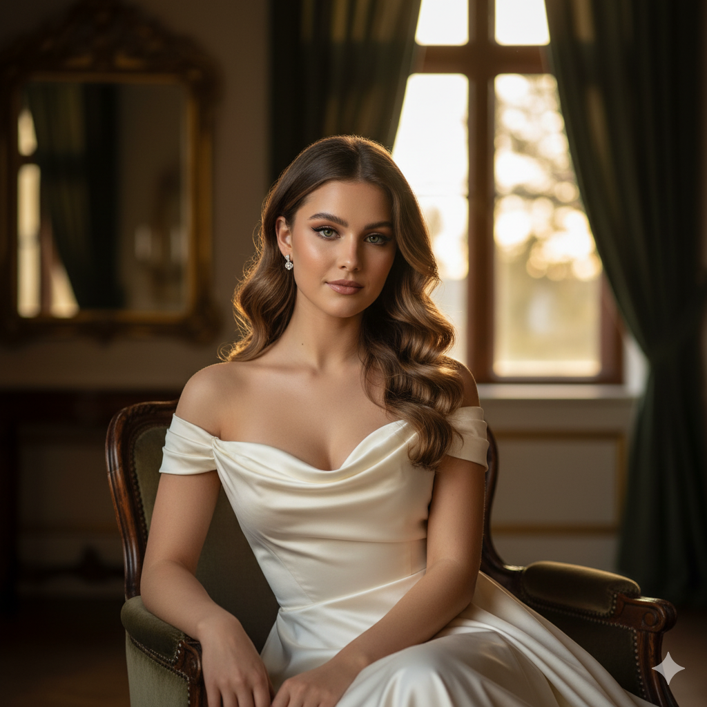 Laila Hasanovic Danish model portrait