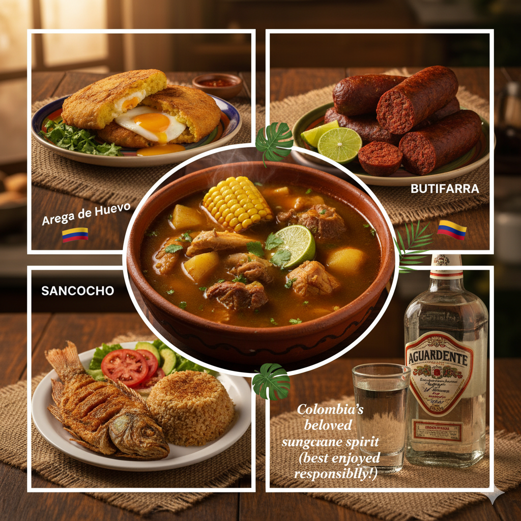 foods and drinks from Colombia