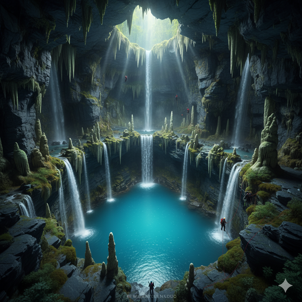 hidden abyss beneath Georgia