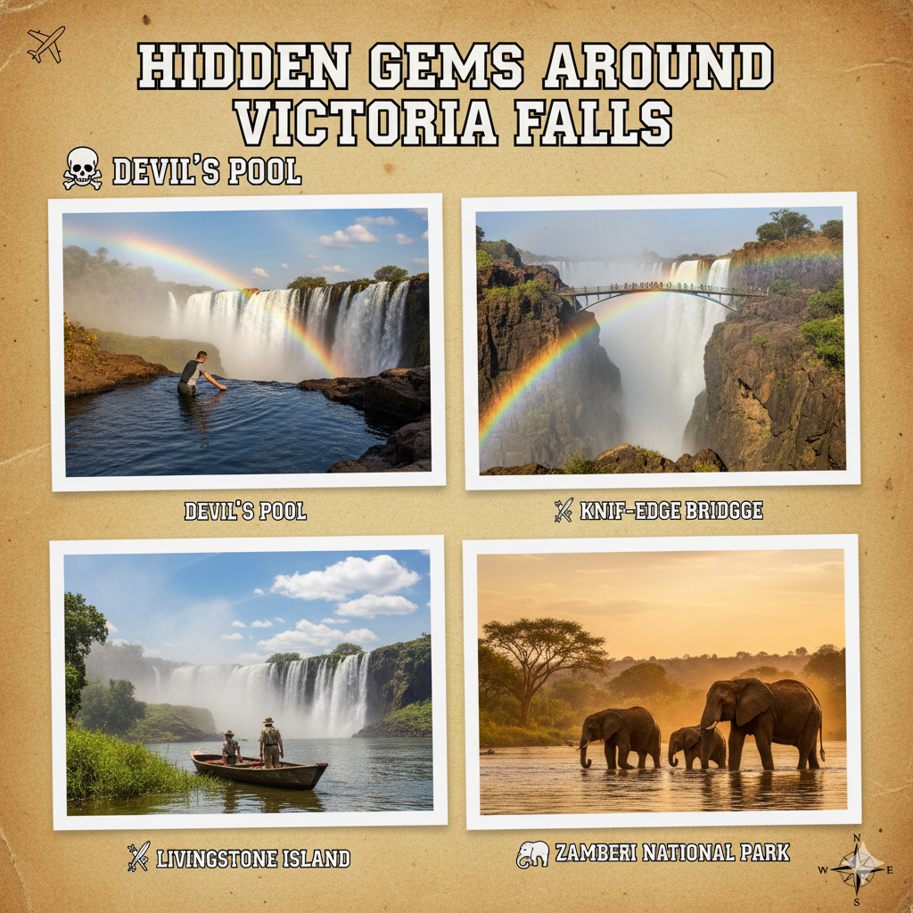 hidden gems around Victoria Falls