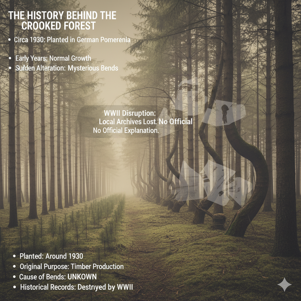 historical context of the Crooked Forest