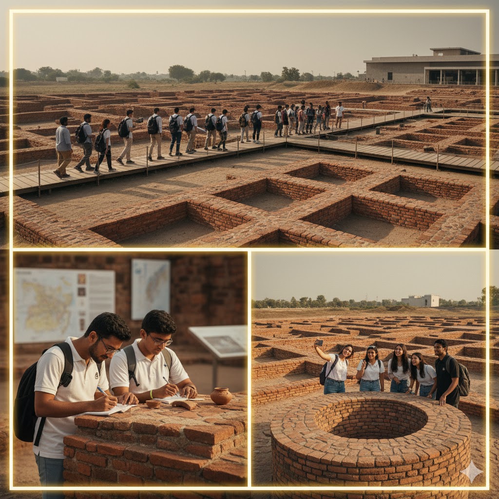 inside look of the Harappa site